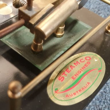 Steamco engine decal
