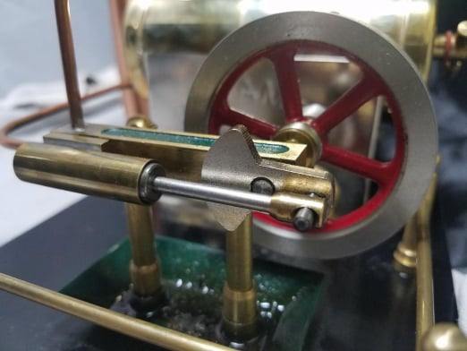 Steamco engine frame with paint inlay