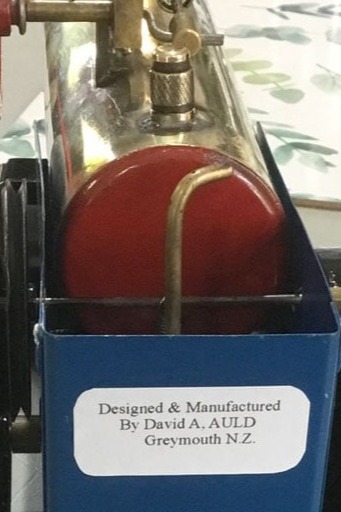 Designed & Manufactured by David Auld, Greymouyh NZ