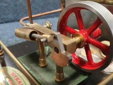 Steamco early engine frame (no paint inlay)