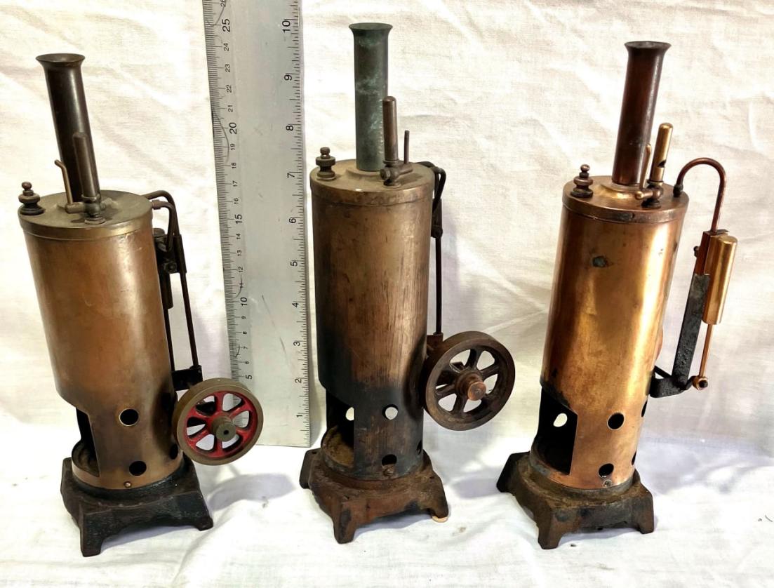 Geanerette steam engine group photo