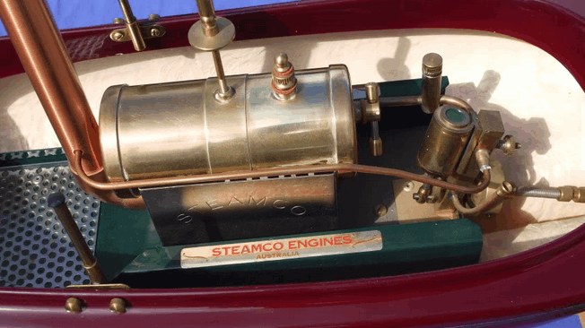 Steamco marine engine