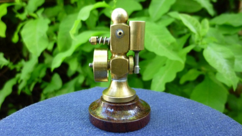 Side view of Peake Engines Micro